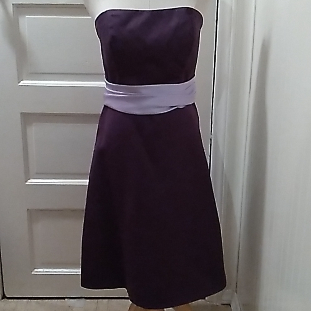 Nealon purple prom formal bridesmaid dress made in 🇺🇸 USA